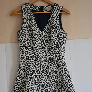 Leopard  Print Dress